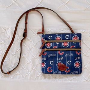 Chicago Cubs Baseball Dooney and Bourke Crossbody Purse